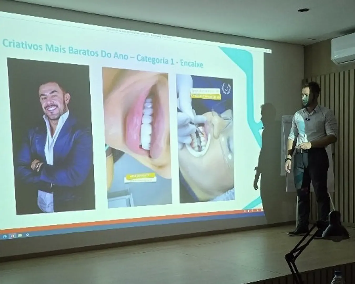Palestra sobre criativos de anúncios